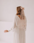 WEDDING VEIL WITH A BOW • STYLE EVA