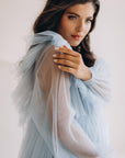 In Stock • Tulle Maternity Dress For Baby Shower • Style JULIA