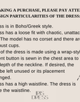 Maternity boho wedding dress • Style ADELLE