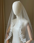 Lace wedding veil