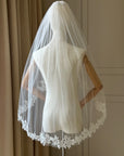 Lace wedding veil