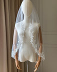 Lace wedding veil