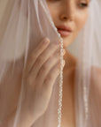 Beaded Wedding Veil