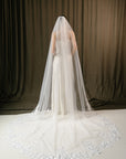 Wedding lace veil • Royal bridal veil
