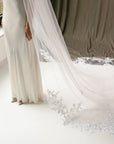 Wedding lace veil • Royal bridal veil
