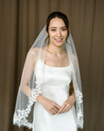 Lace wedding veil