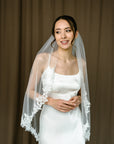 Lace wedding veil