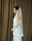 Lace wedding veil