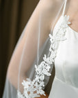 Lace wedding veil