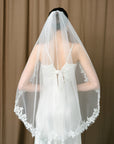 Lace wedding veil