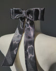 Evening gloves black and bow • Style Serene