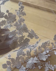 Wedding lace veil • Royal bridal veil