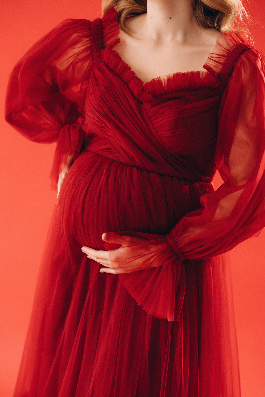 Baby Shower Photoshoot Dress • Style ABIGAIL