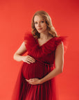 MATERNITY DRESS FOR PHOTO SHOOT • STYLE CHARLOTTE