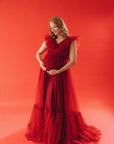 MATERNITY DRESS FOR PHOTO SHOOT • STYLE CHARLOTTE