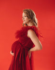 In Stock • Maternity Dress For Photo Shoot • Style CHARLOTTE