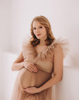 Boudoir Maternity Dress For Photo Shoot • Style CHARLOTTE