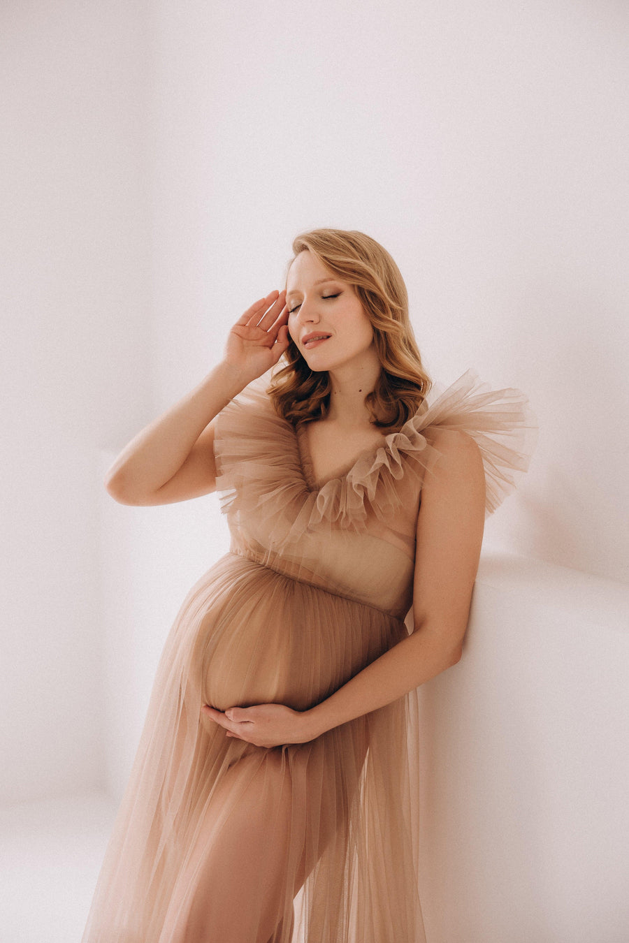 Boudoir Maternity Dress For Photo Shoot • Style CHARLOTTE