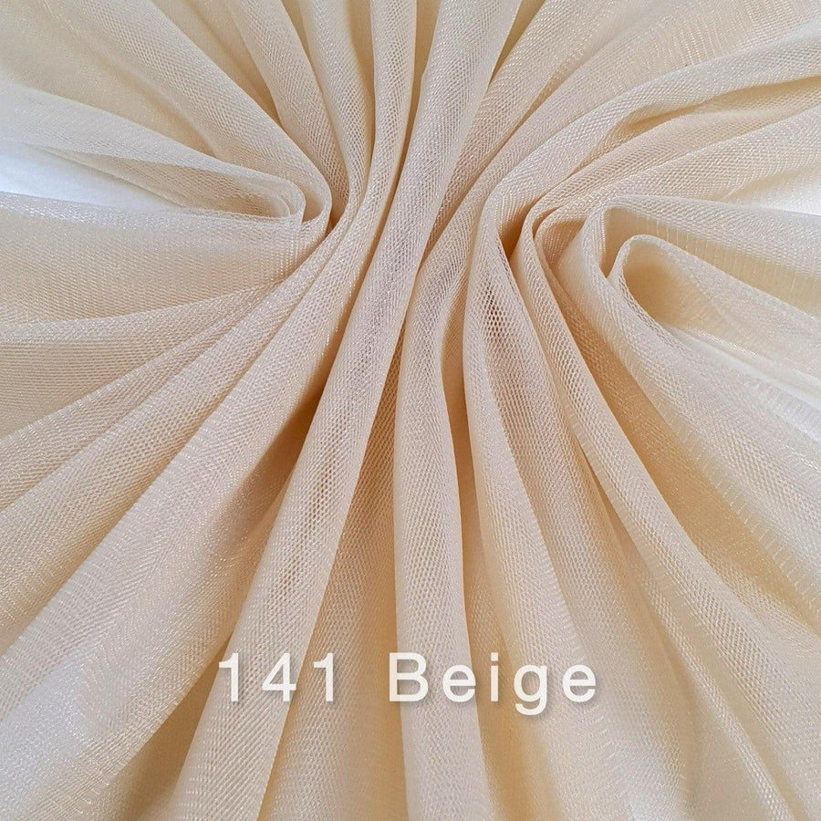 Floral Wedding veil • Trend 2024 -  STYLE Selena 141 Beige• Fingertip