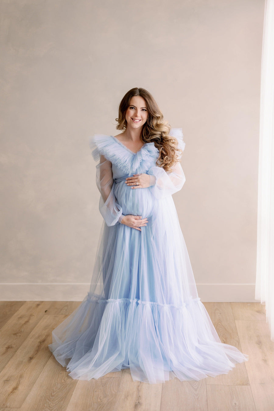 Tulle Maternity Dress For Baby Shower • Style JULIA