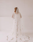 Floral Wedding veil • Trend 2024 -  STYLE APRIL Chapel