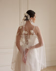 3D Flower veil • Wedding veil flowers