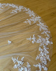 Wedding lace veil • Royal bridal veil