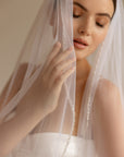 Beaded Wedding Veil