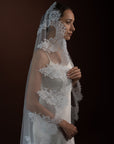Lace Mantilla Wedding Veil