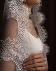 Lace Mantilla Wedding Veil