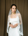 Lace wedding veil