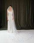 Wedding lace veil • Royal bridal veil