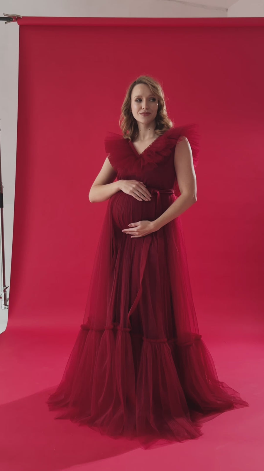 MATERNITY DRESS FOR PHOTO SHOOT • STYLE CHARLOTTE