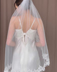 Lace wedding veil