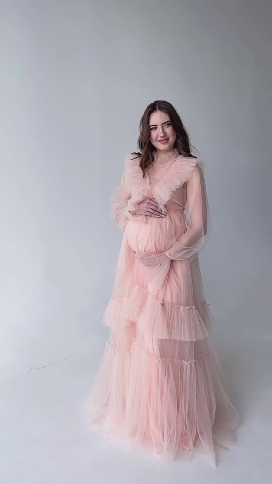 Maternity Dress For Photo Shoot • Style ROSE