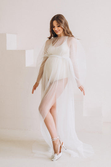 Stylish Boudoir Maternity Dress For Photo Shoot • Style BELLA