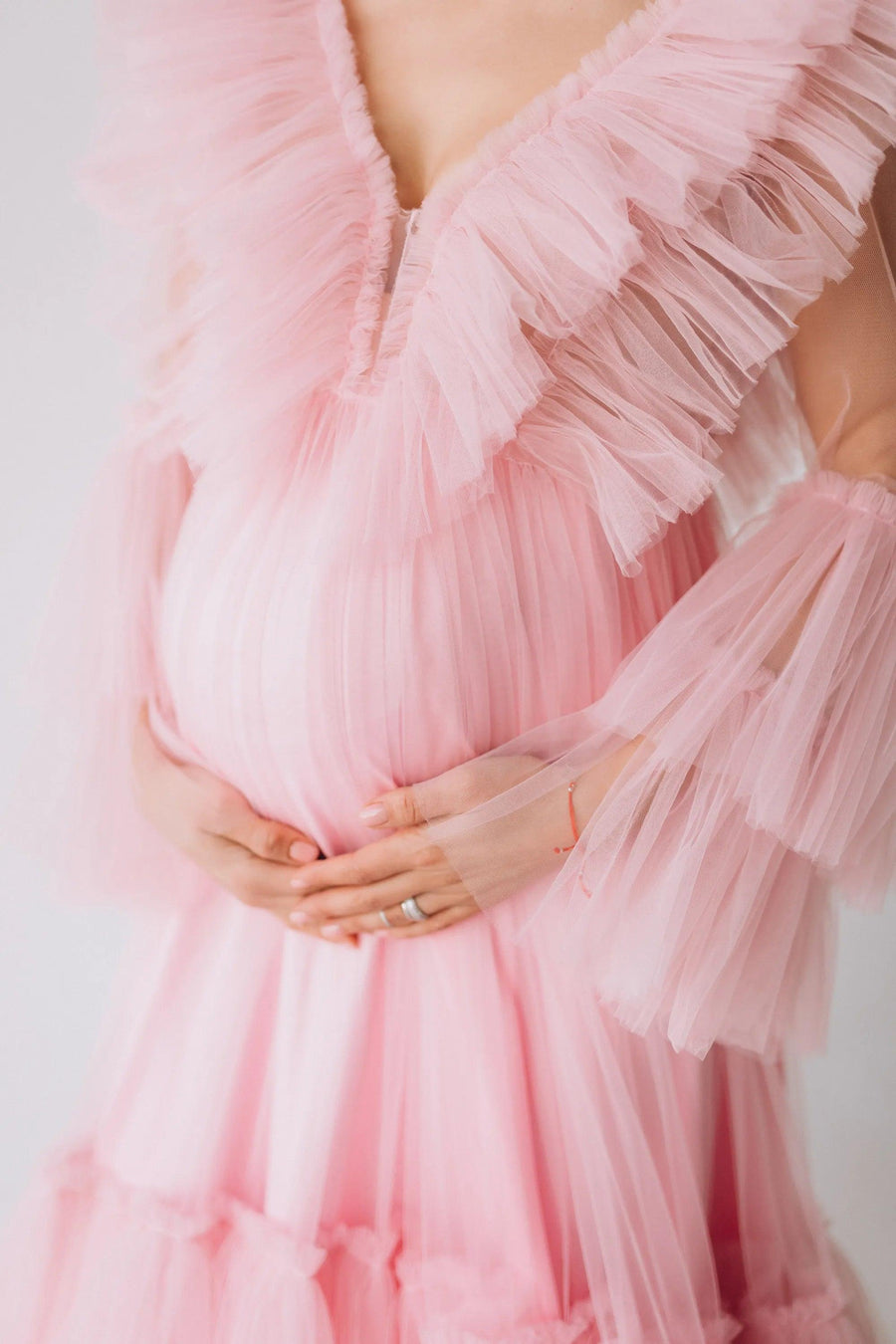 Puffy Tulle Maternity Dress For Photo Shoot • Style BUTTERFLY