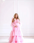 Puffy Tulle Maternity Dress For Photo Shoot • Style BUTTERFLY