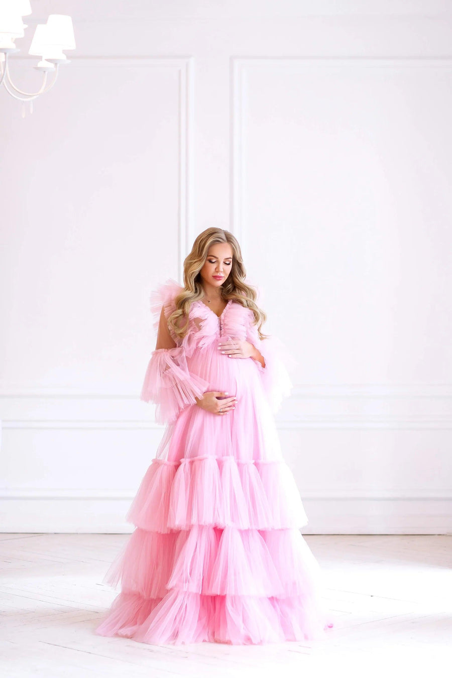 Puffy Tulle Maternity Dress For Photo Shoot • Style BUTTERFLY