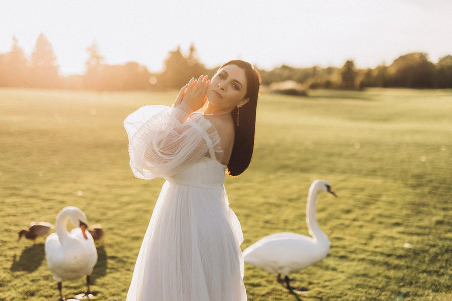 Tulle Fluffy Weding Dress • Style MADDISON