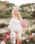 Maternity boho wedding dress  •  Style ADELLE